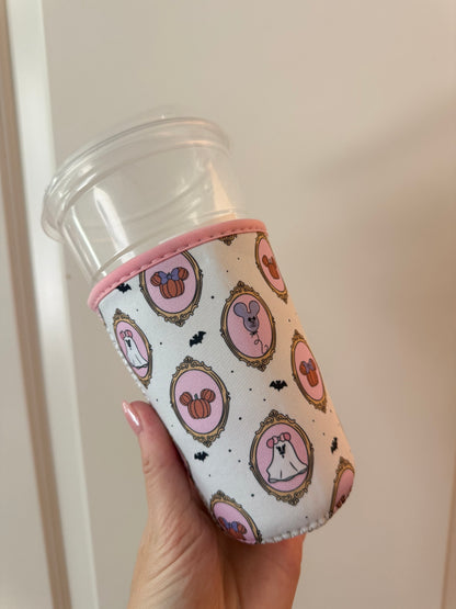 Girly Coquette Halloween Drink Sleeve