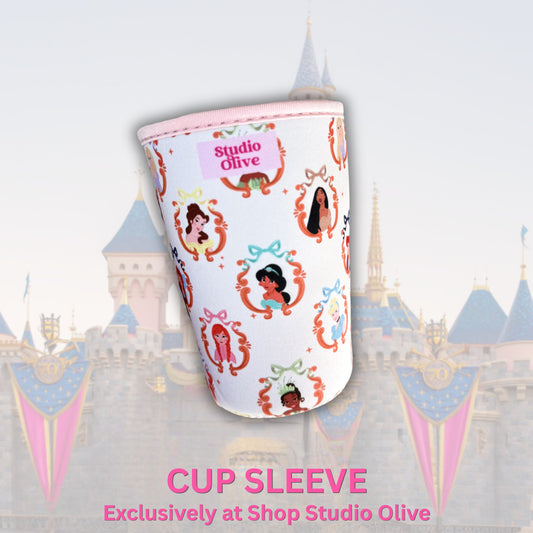 Princess Drink Sleeve - Exclusive Design - Ready to Ship