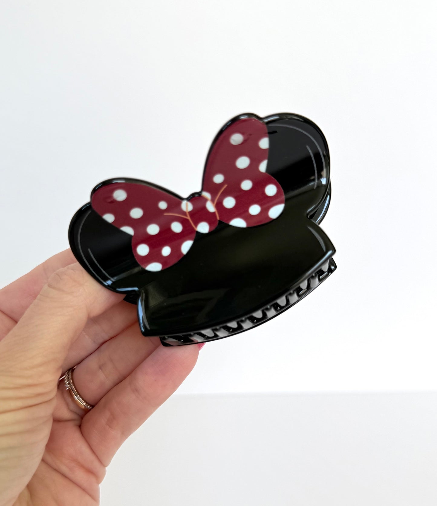 Mini Mouse Bow Claw Clip Hair Clip