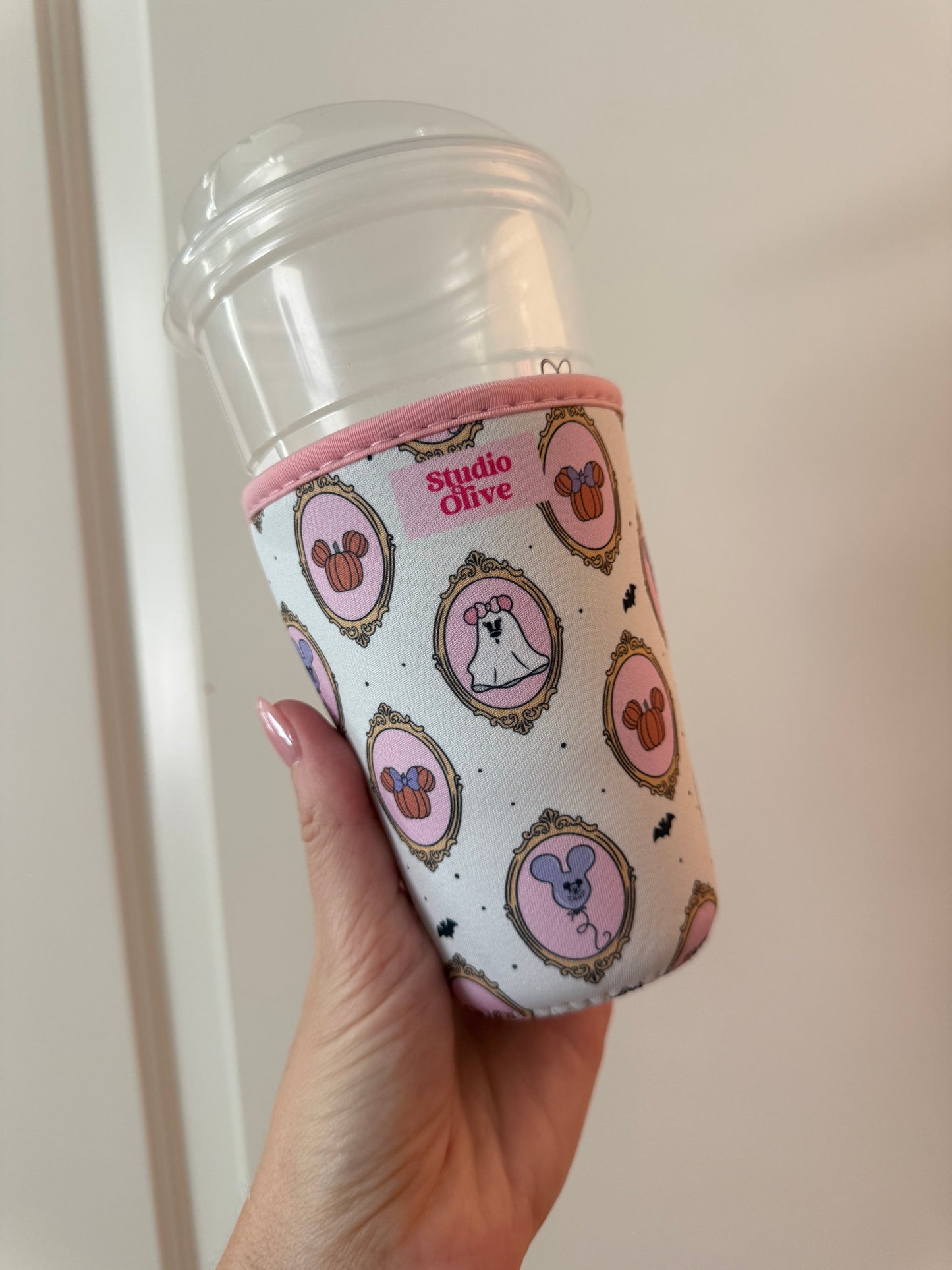 Girly Coquette Halloween Drink Sleeve
