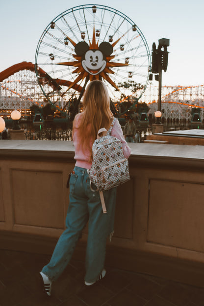 Magical Characters Checker Backpack