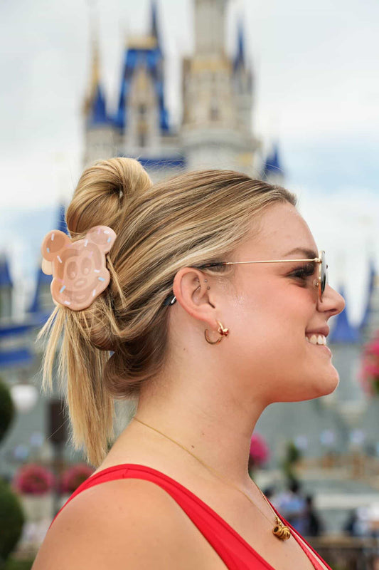Mouse Waffles Claw Clip Hair Clip