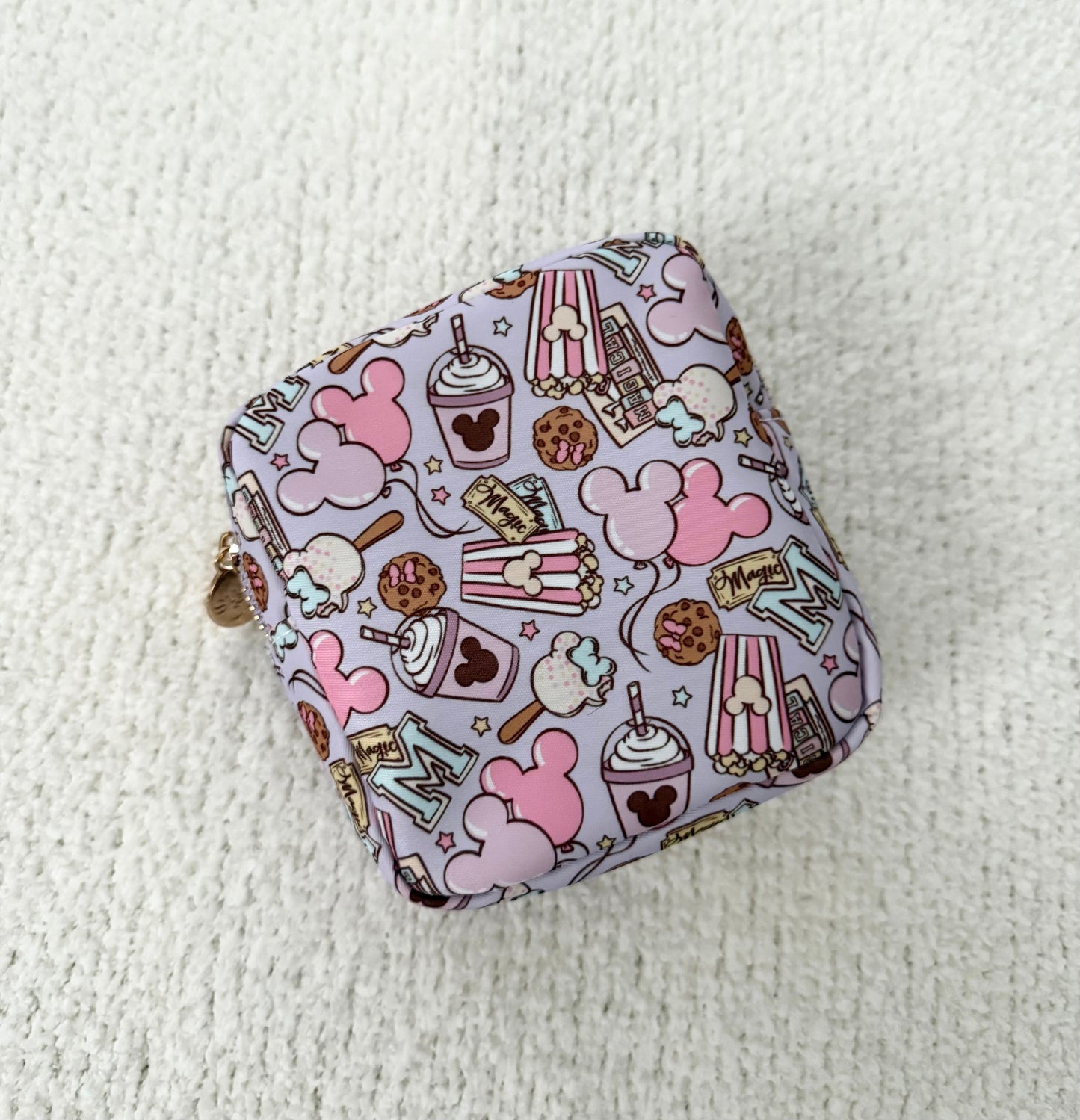 Magical Mouse Snacks Small Zipper Pouch