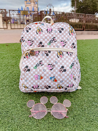 Magical Characters Checker Backpack
