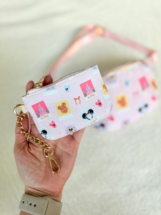 Pretty in Polaroid Coin Card Purse