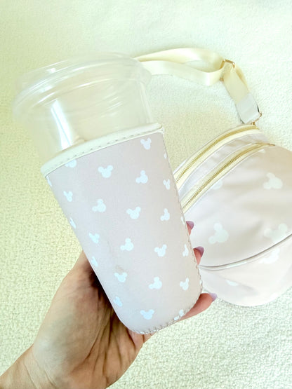 Neutral Beige Drink Sleeve