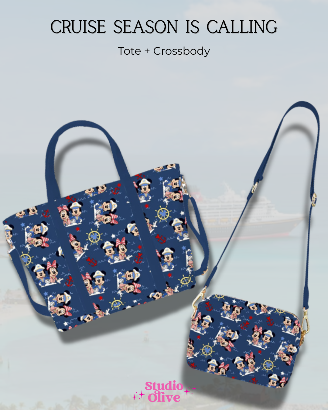 Cruising Friends Crossbody Bag
