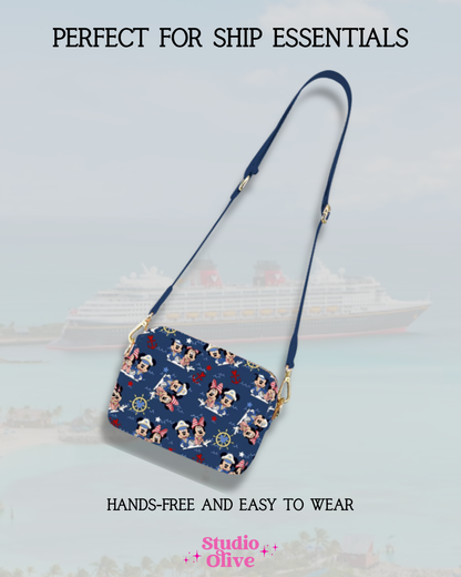 Cruising Friends Crossbody Bag