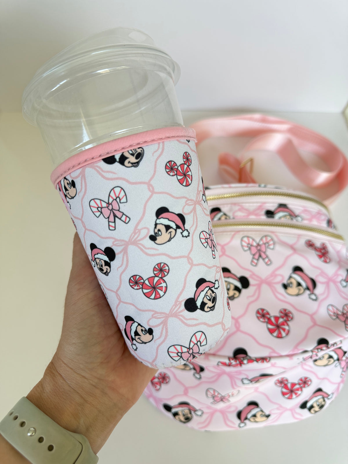 Peppermint Pink Drink Sleeve