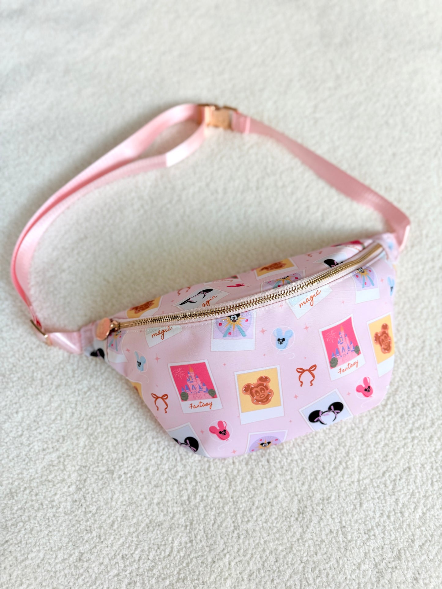 Pretty in Polaroid XL Belt Bag
