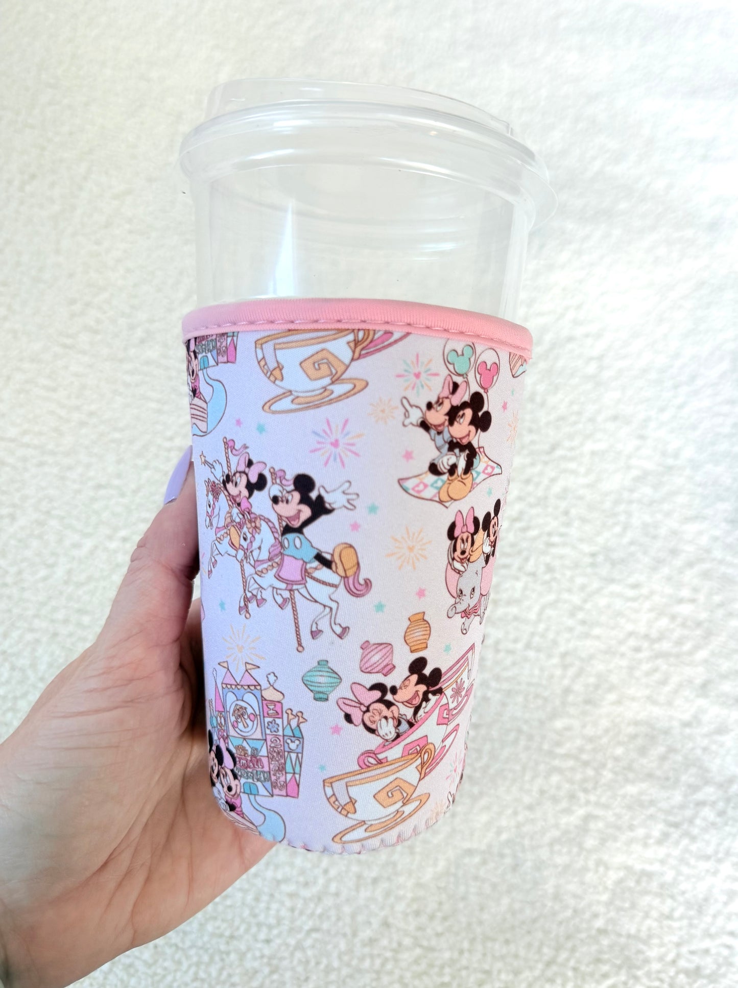 Magical Couple Teacups Drink Sleeve