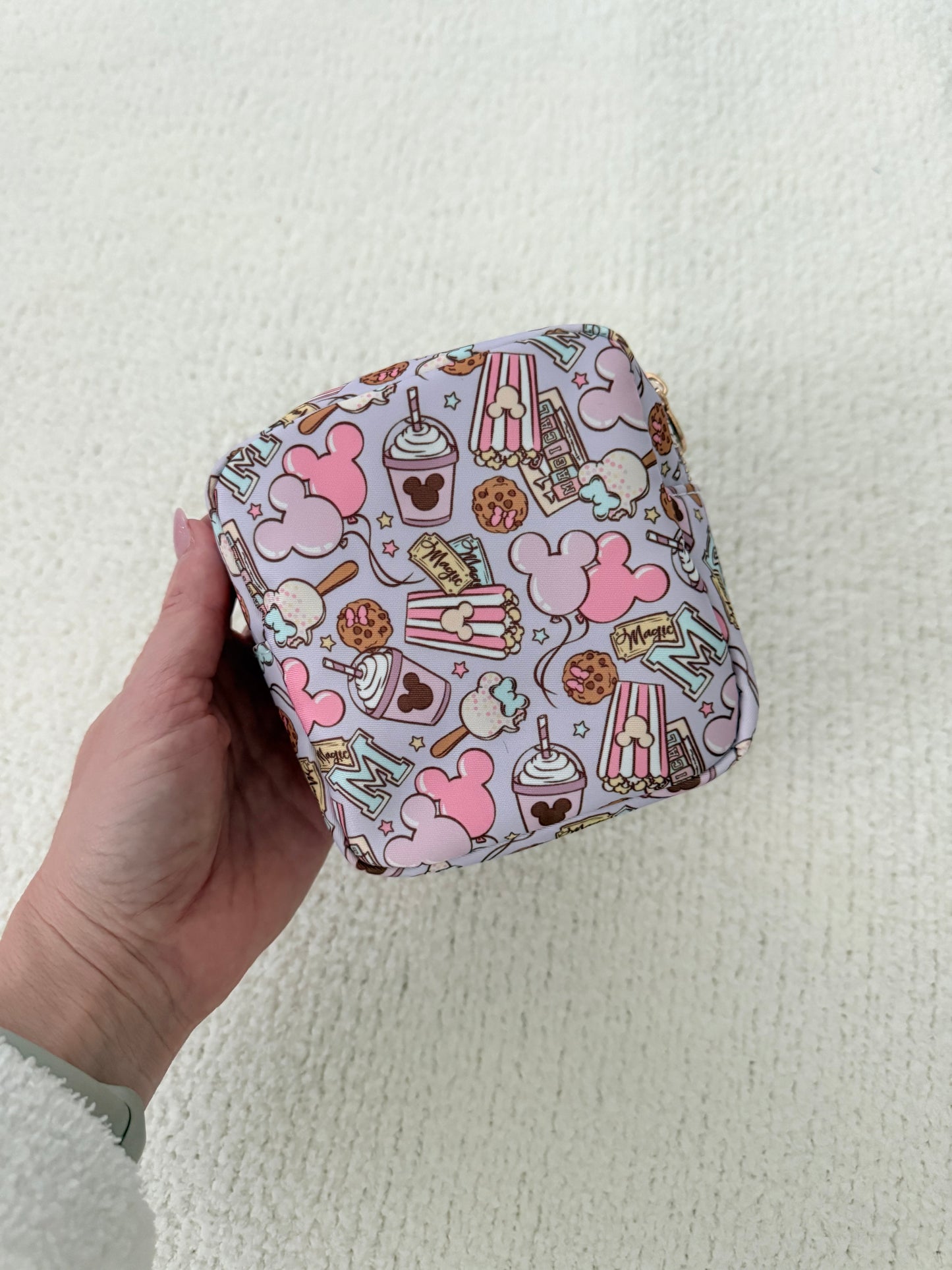 Magical Mouse Snacks Small Zipper Pouch