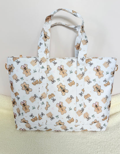 Gingerbread Cutie Medium Tote Bag