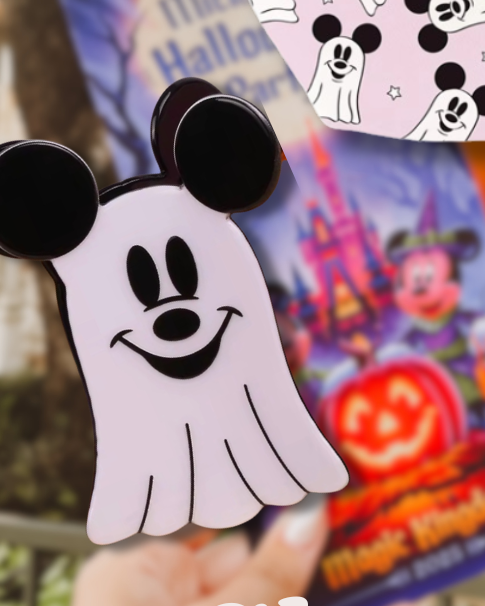 Ghostie Girls Claw Clip Hair Clip