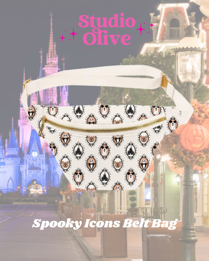 Spooky Icons Halloween XL Belt Bag