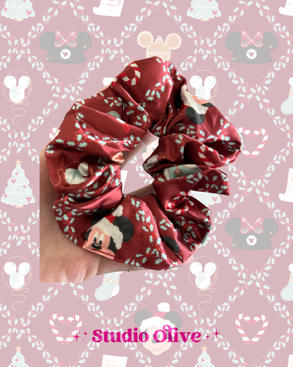 Tis the Season Satin 2inch Scrunchie