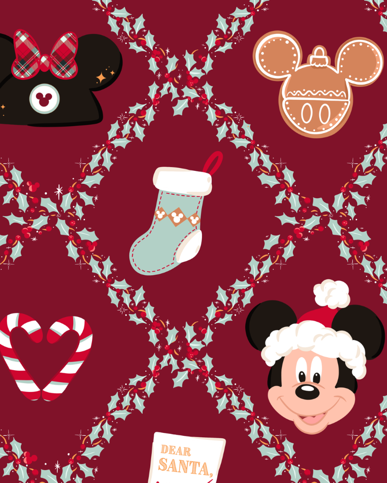 Tis the Season Satin 2inch Scrunchie