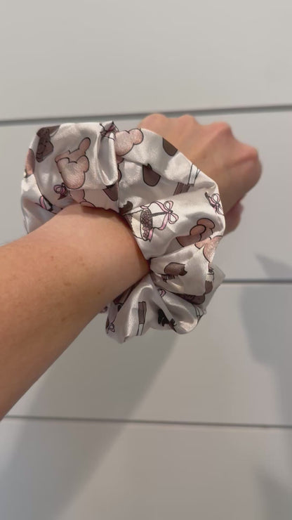 Park Snacks Satin 2inch Scrunchie
