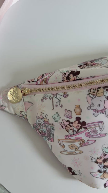 Magical Couple Teacups Characters XL Belt Bag