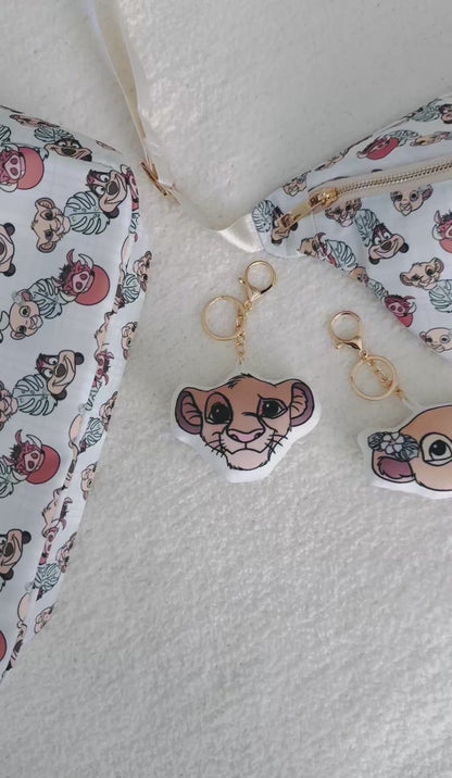 Lions Plush Bag Charms