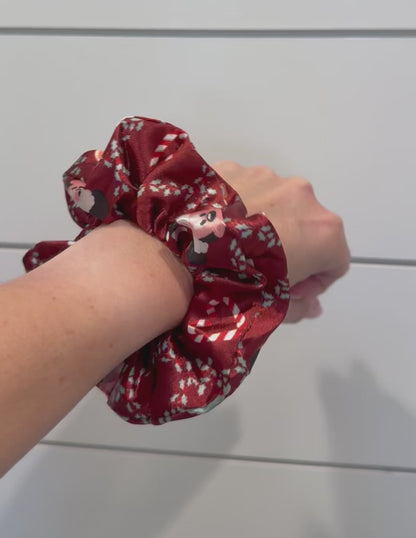 Tis the Season Satin 2inch Scrunchie