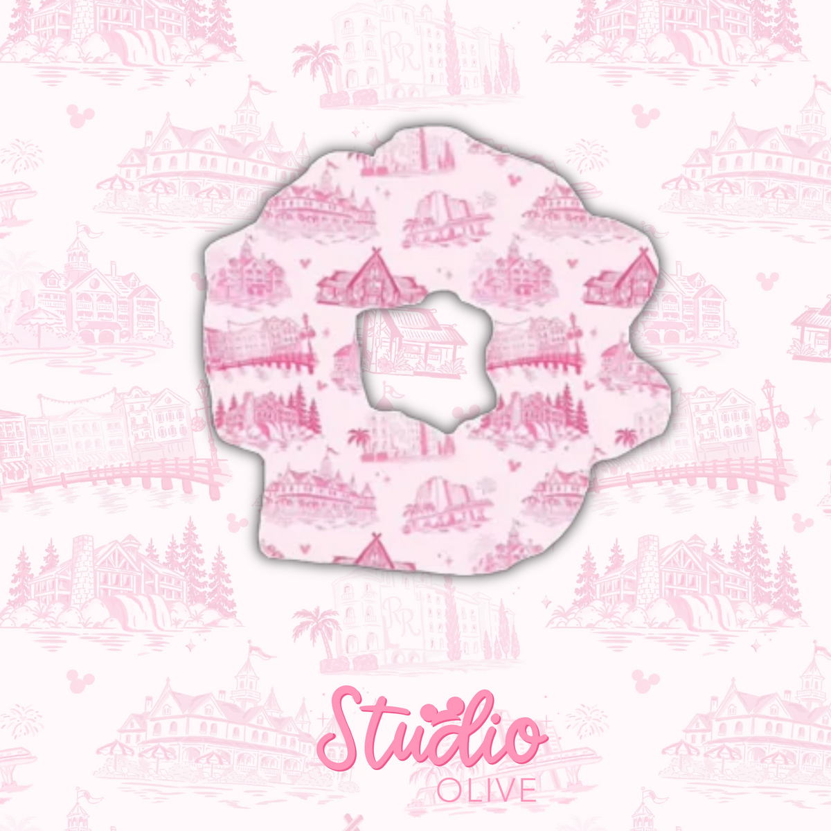 PREORDER Resorts Satin 2inch Scrunchie